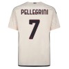 Maillot de Supporter AS Roma Pellegrini 7 Extérieur 2023-24 Pour Homme